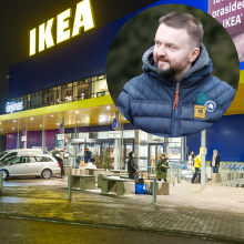 Stano apkarto apsilankymas parduotuvėje „Ikea“: prastai pasijutus dukrai negalėjo iškart išeiti