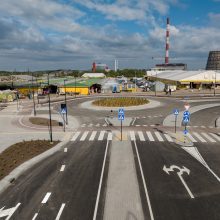 Protestai nepadėjo: Vilniuje įrengta žiedinė Gariūnų ir Paneriškių gatvių sankryža