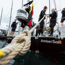 „Ambersail 2“ startas „The Ocean Race“: prieš pat startą lūžusi detalė ir netikėta lenktynių pabaiga