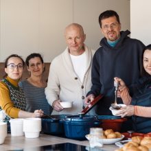 Klinika Kaune virto erdviu būstu ukrainiečiams: jau mėnuo jame gyvena trys šeimos