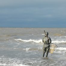 Jūra gintarų gaudytojams tapo šykšti