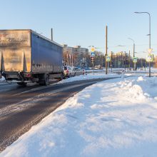 Dviejose tvarkomose Kauno gatvėse – eismo pokyčiai