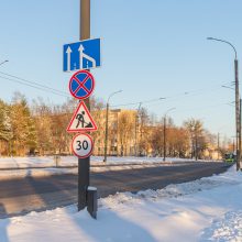 Dviejose tvarkomose Kauno gatvėse – eismo pokyčiai