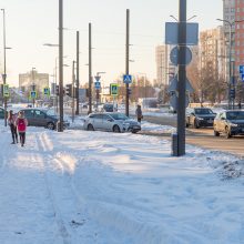 Dviejose tvarkomose Kauno gatvėse – eismo pokyčiai