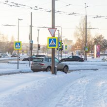 Dviejose tvarkomose Kauno gatvėse – eismo pokyčiai