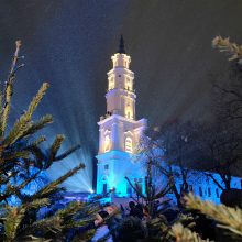 Daugiatūkstantinei miniai užplūdus Rotušės aikštę ir Senamiestį neapsieita be incidentų