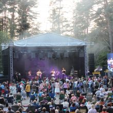 Festivalio „Purpurinis vakaras“ klausytojus pakėlė lietuviškai uždainavę gruzinai 