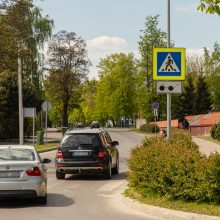 Kaunietis nerimauja dėl gresiančios nelaimės: vairuotojai mūsų nemato