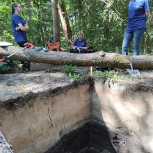 KU archeologai Kukuliškių piliakalnyje aptiko didžiausią iki šiol sėklų kolekciją