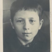 Moksleivis: 11-metis J.Markauskas Jakutske. 1957 m. žiema 
