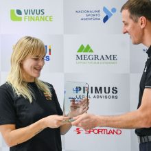 R. Meilutytei įteiktas geriausios Europos plaukikės apdovanojimas