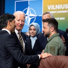 G-7 Vilniuje įsipareigojo teikti ilgalaikę karinę paramą Ukrainai