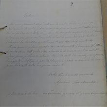 Apolonijos laiškas imperatoriui Aleksandrui II, kuriame ji prašo leidimo pasimatyti su kalinamu vyru Z. Sierakauskui