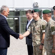 Lietuvoje karinės patirties semiasi jaunieji kadetai iš Ukrainos: būsime geriau pasirengę
