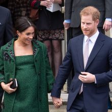 Sasekso kunigaikštienė Meghan ir princas Harry