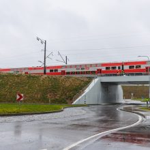 Atidarytas naujas tunelis ties Vievio geležinkelio pervaža