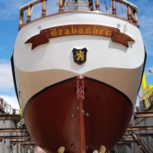 Atnaujintas burlaivis „Brabander“ tęs jūrinės valstybės garsinimą