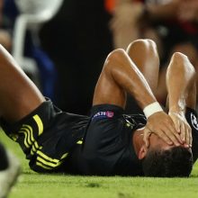 C. Ronaldo sugrįžimas į Čempionų lygą – su raudona kortele ir ašaromis