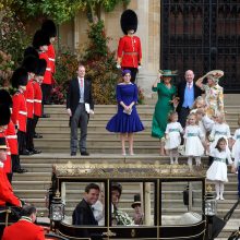 Princesės Eugenie vestuvės Didžiojoje Britanijoje: susirinko pasaulio garsenybės