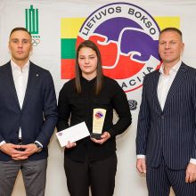 Geriausių Lietuvos boksininkų rinkimuose triumfavo moterys