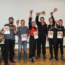 Pagrindinis „Kauno rudens“ ralio trofėjus – tituluočiausiems lenktynininkams