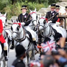 Princesės Eugenie vestuvės Didžiojoje Britanijoje: susirinko pasaulio garsenybės