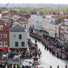 Princesės Eugenie vestuvės Didžiojoje Britanijoje: susirinko pasaulio garsenybės