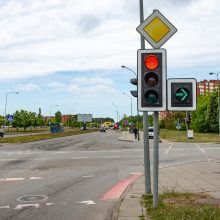 Klaipėdoje daugėja šviesoforinių sekcijų