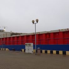 Kruizinių laivų terminale – ir krovininiai laivai