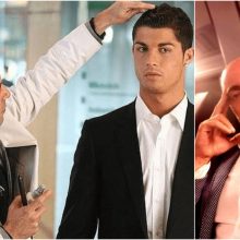 Šveicarijoje rastas peiliu subadytas asmeninis C. Ronaldo kirpėjas