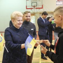 D. Grybauskaitė davė startą „Solidarumo bėgimui“: padėti gali kiekvienas