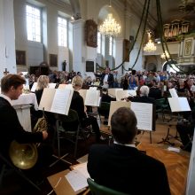 Skarulių muzikos festivalio uždarymo akordai pavergė klausytojų širdis