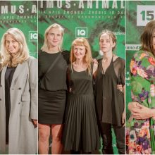 Filmo „Animus Animalis“ premjeroje – kviestinė publika: atvyko ir R. Meilutytė