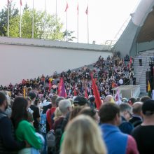 Vilniaus valdžia: užfiksavome, kad Šeimos gynimo marše buvo gausiai vartojami alkoholiniai gėrimai