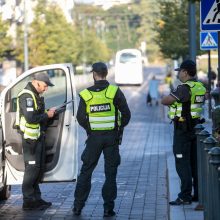 Policija pasirengė mitingui: centre – sustiprintos policijos pajėgos, įtartini asmenys bus tikrinami