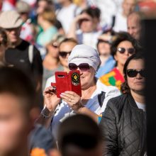 Opozicija įvertino per mitingą sustiprintą Seimo apsaugą: iki ko turėjome nusiristi