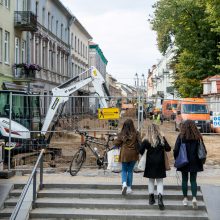 Kaip juda Vilniaus gatvės rekonstrukcija?