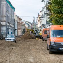 Kaip juda Vilniaus gatvės rekonstrukcija?