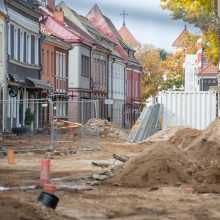 Kaip juda Vilniaus gatvės rekonstrukcija?