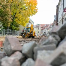 Kaip juda Vilniaus gatvės rekonstrukcija?