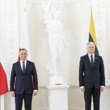 G. Nausėda po susitikimo su Lenkijos vadovu: kaimynystėje turime patikimą draugą ir sąjungininką