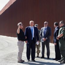 D. Trumpas: nauja siena su Meksika yra pasaulinio lygio saugumo sistema