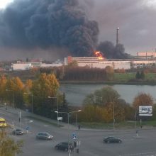 Ministrų kabinetas aptars gaisro Alytuje padarinių likvidavimą