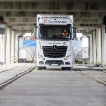 Transporto įmonės vizija – dujiniai vilkikai ir žalia energija