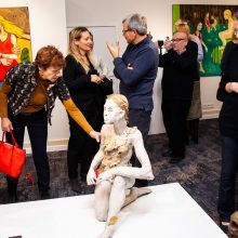 Vilniuje pristatyta Europos galerijose laukiamos skulptorės R. Jusionytės kūryba