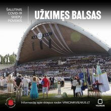 Vilnius pristato reklaminę kampaniją: šalutinis vakcinos poveikis – grįžimas į įprastą gyvenimą