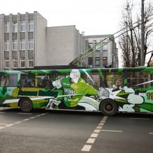 „Kaunas Hockey“ turės savo troleibusą: tai dovana už pergalę