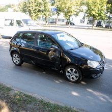 Per avariją Jonavos gatvėje nukentėjo motociklininkas