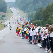 Organizatoriai: „Laisvės kelias“ įvyko be incidentų, dalis žmonių nesuspėjo