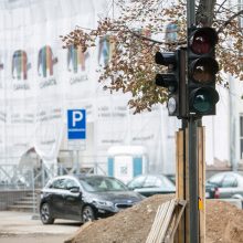 Vairuotojų kantrybę Kęstučio gatvėje išbandys naujas šviesoforas